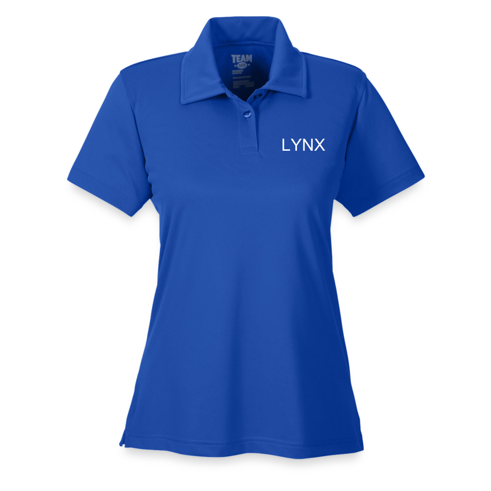 LYNX Text Ladies' Command Snag Protection Polo - royal blue