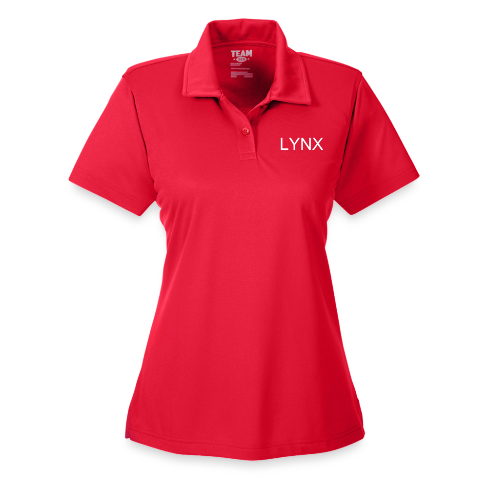 LYNX Text Ladies' Command Snag Protection Polo - red